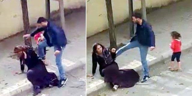 Eşini sokaktadöven koca için istenen ceza belli oldu