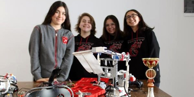 D�nya ikincisi olduklar� yang�n s�nd�rme robotunu hayata ge�irmek istiyorlar