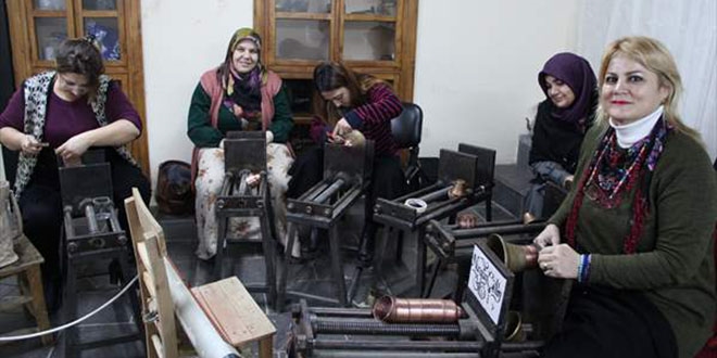 İŞKUR katkısıyla yeni bakırcı ustaları yetişiyor
