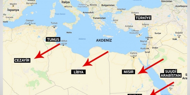 Erdoan, srpriz bir ekilde Tunus'a gitti