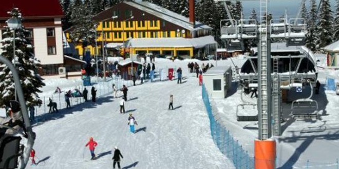 Ilgaz Dağı'ndaki otellerde doluluk oranı yüzde 100'e yaklaştı