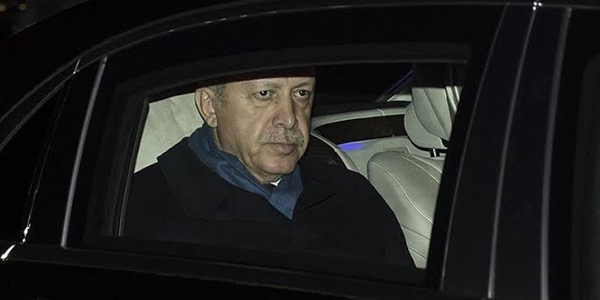 Cumhurbaşkanı Erdoğan Ankara'ya geldi