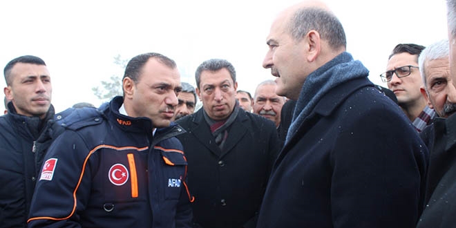 Bakan Soylu: Elazığ'daki depremde 5 evde hasar söz konusu