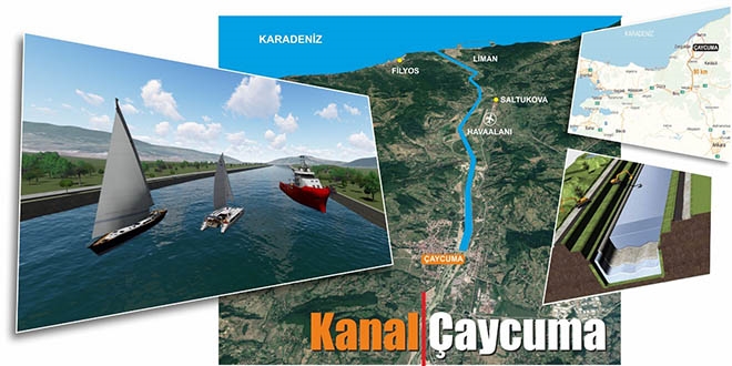 CHP'li Başkandan Kanal İstanbul'a rakip 'Kanal Çaycuma'