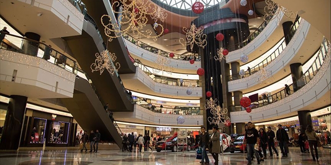 AVM'ler y�l� 160 milyar TL ciro ile kapatacak