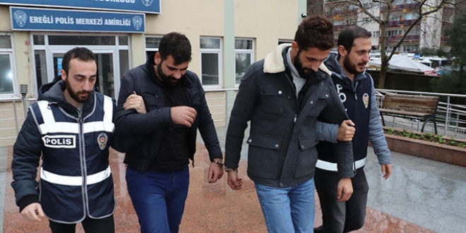 Ücretli hattan kaçak arama yapanlar yakalandı