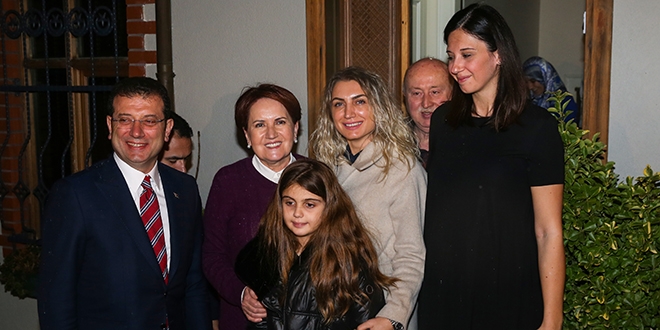 İmamoğlu, İYİ Parti Genel Başkanı Akşener'i ziyaret etti