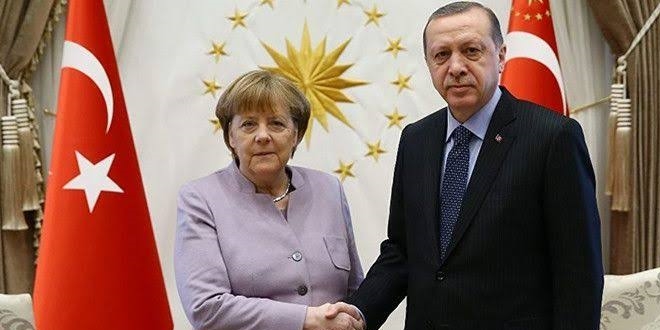 Cumhurbaşkanı Erdoğan, Merkel ile telefonda görüştü