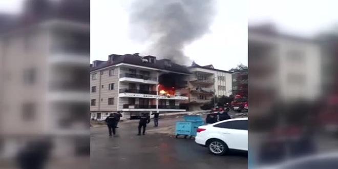Denizli'de apartmanda doğalgaz patlaması: 6 yaralı