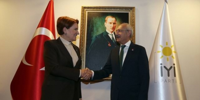 Kılıçdaroğlu, Akşener ile Libya Tezkeresini görüştü