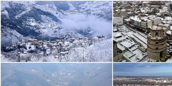 Geçen yıl beyaza bürünen bazı yerler şimdi çok farklı
