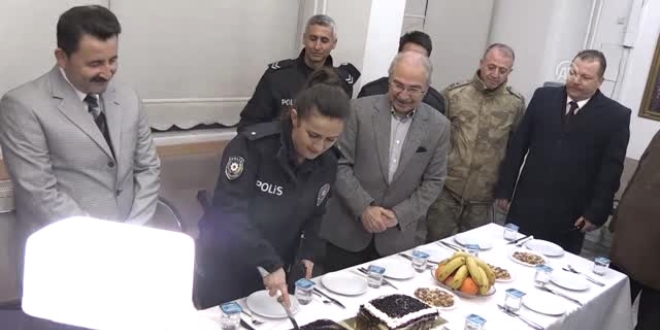 Mardin Valisi, güvenlik güçlerinin yeni yılını kutladı