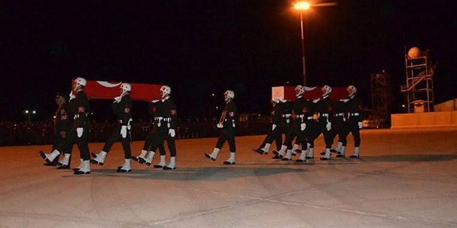 Şehit askerlerimiz için Şırnak'ta tören düzenlendi