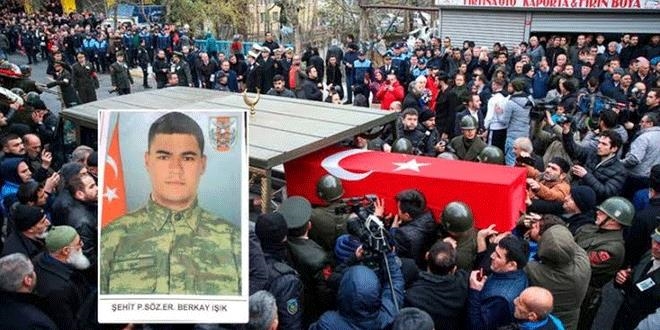 Kuzey Irak şehidinin cenazesi memleketi Tokat'a getirildi