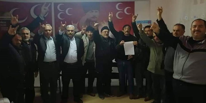 MHP'li İlçe Başkanı istifa etti