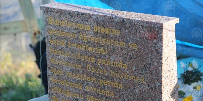 Ceren zdemir'in mezar tana hesabndaki paylam yazld
