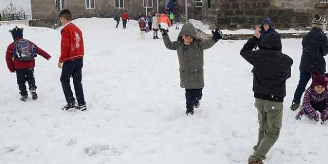 14 ilimizde hava şartları nedeniyle eğitime ara verildi
