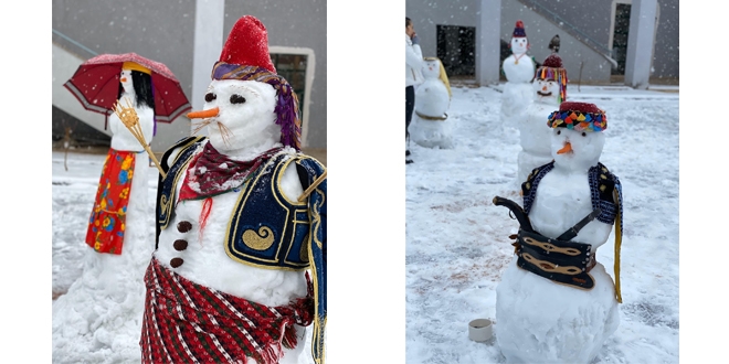 Bunlar da y�resel kardan adamlar