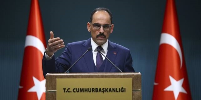 İbrahim Kalın: Putin'in Suriye ziyareti kendi tasarrufudur