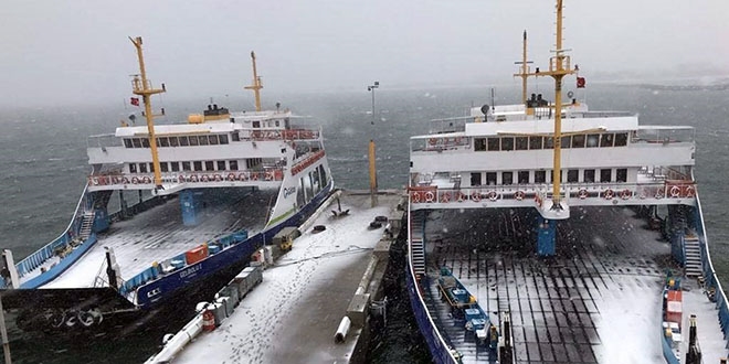 GESTA�'tan feribot sefer iptalleri