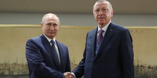 Erdoğan, Rusya Devlet Başkanı Putin ile görüştü