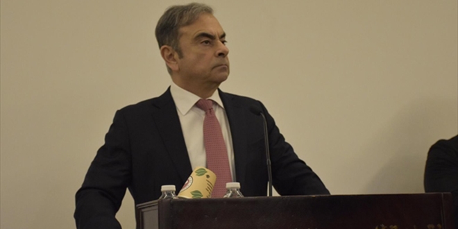 Lübnan'a kaçan Nissan'ın eski CEO'su Ghosn'dan açıklama