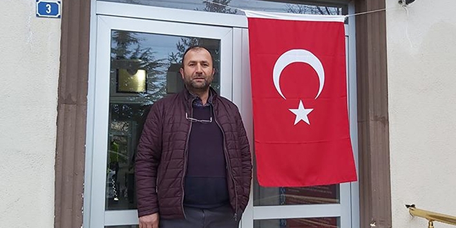 Şehit oğlunun adının verildiği karakoldan emekli oldu