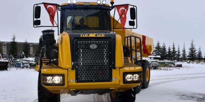 Trkiye'nin kaya kamyonu 'Deve' retime hazrlanyor