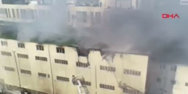 Başakşehir'de sanayi sitesinde patlamada 1 kişi öldü