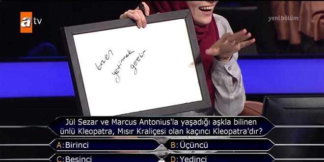 Ümmü Gülsüm, Milyoner'e damga vurdu!