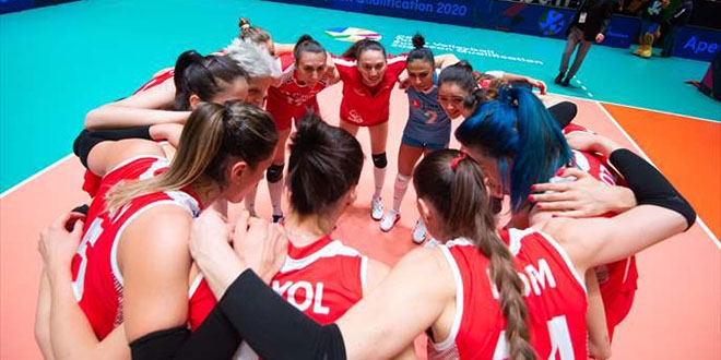 A Milli Kadın Voleybol Takımı finalde
