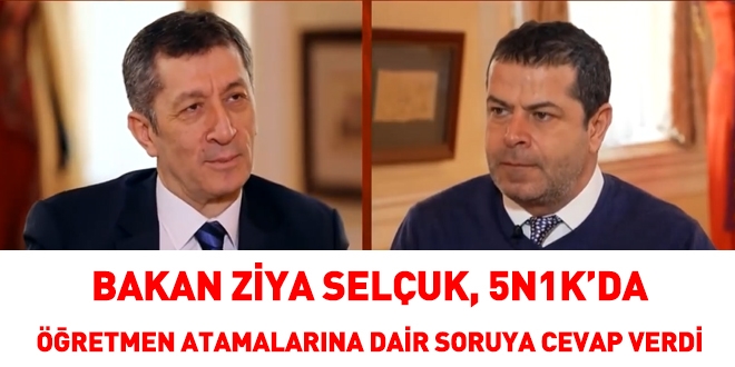 Bakan Selçuk: Mezun sayısına göre ihtiyaç azlığı durumu her branşta var