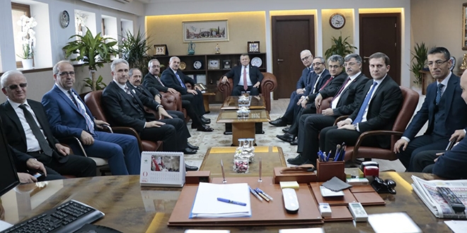 Yargıtay üyeleri Bursa Adalet Sarayını ziyaret etti