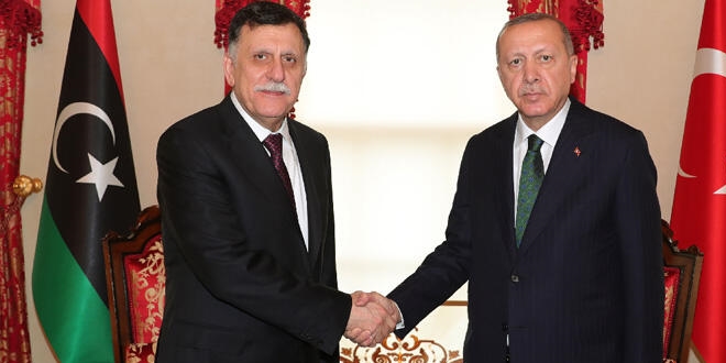 Erdoğan ile Libya Başbakanı'nın görüşmesi sona erdi