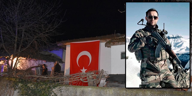 Şehit Uzman Çavuş Günay'ın acı haberi ailesine verildi