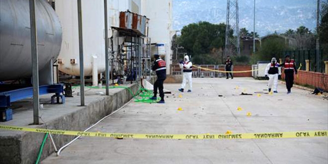 Antalya'da gaz dolum tesisindeki patlamada bir kii ld