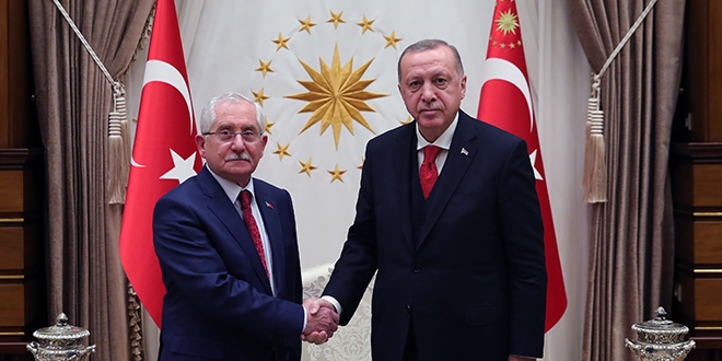 Cumhurbakan Erdoan, YSK Bakan'n kabul etti
