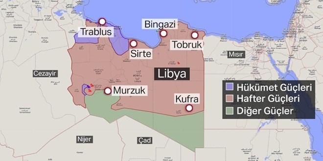 Libya'da, Hafter ateşkesi bozduğunu duyurdu