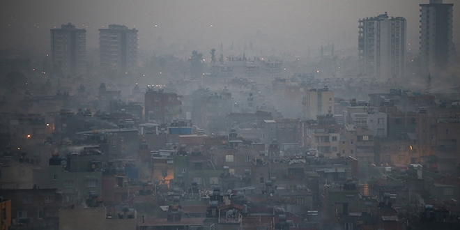 Adana'da hava kirlilii yaam olumsuz etkiledi