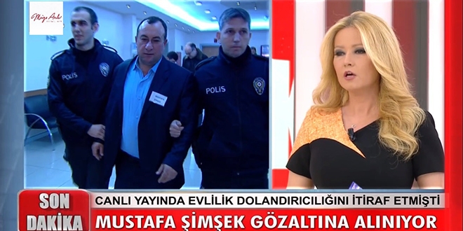 Sahte evlilik çetesi liderine canlı yayında gözaltı