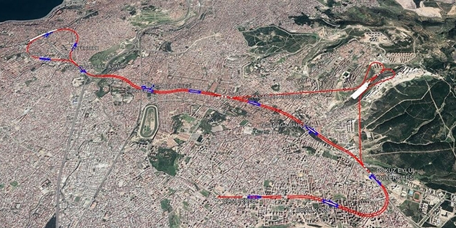 Buca Metrosunun ihale ilanı dünyaya duyuruldu