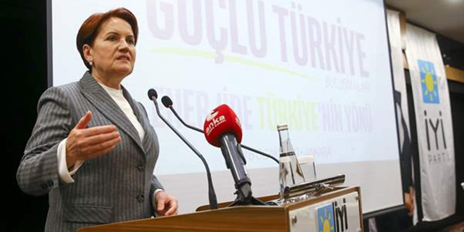 Akşener: Güçlendirilmiş parlamenter sistem Türkiye'ye nefes aldırır