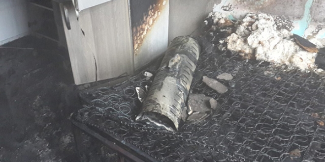 Elektrikli �s�t�c� evi kullan�lamaz hale getirdi