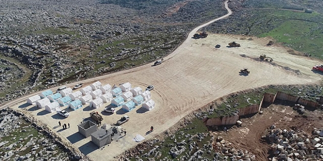 Trkiye, dlib'den kaan Suriyeliler iin 9 kamp kurdu