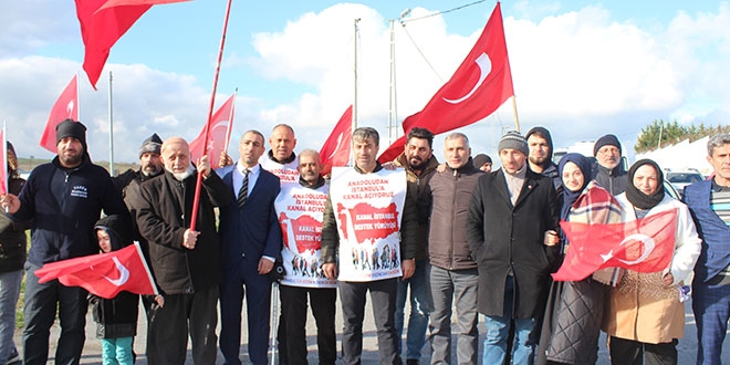 Kanal İstanbul'a destek için birikimlerini bağışlayacaklar