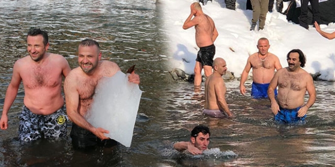 K�� Y�zme �enli�i'nde, buz gibi g�lde y�zd�ler