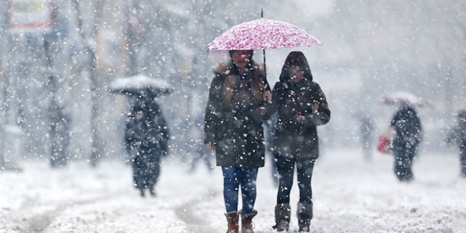 Meteorolojiden souk hava ve kar ya uyars