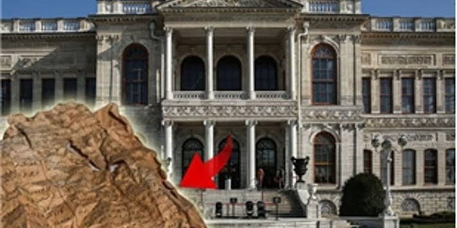 Dolmabahçe'deki restorasyon sırasında 100 yıllık gazete bulundu