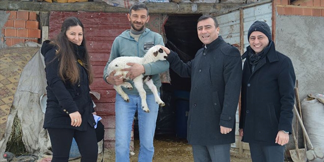 Eski hükümlü İŞKUR desteğiyle sürü sahibi oldu