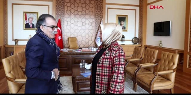 Kapka���y�, belediye personeli kad�n durdurdu